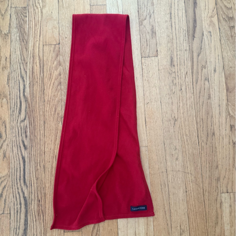 Red Kids Scarves by Lands’end